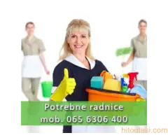 Potrebne radnice za čišćenje 40 -100.000